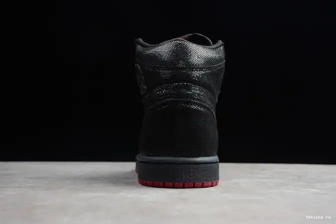 Reps TB Retro Jordan Black High Gym DC7071-001 1 OG Red Air 0617